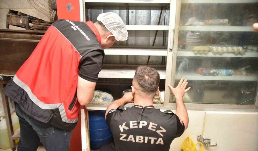 Kepez'de fırın ve unlu mamul işletmelerine sıkı denetim