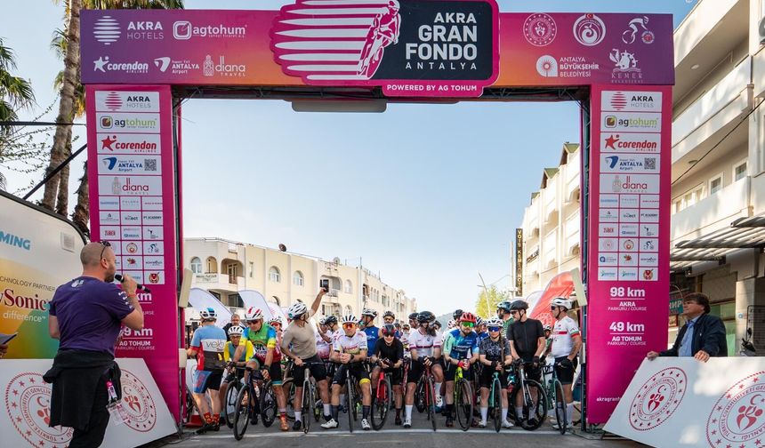 Kemer'de Dev Bisiklet Şöleni: AKRA Gran Fondo İçin Son Çağrı!
