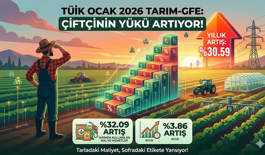 Çiftçinin Yükü Ağırlaşıyor: Yıllık Artış %30