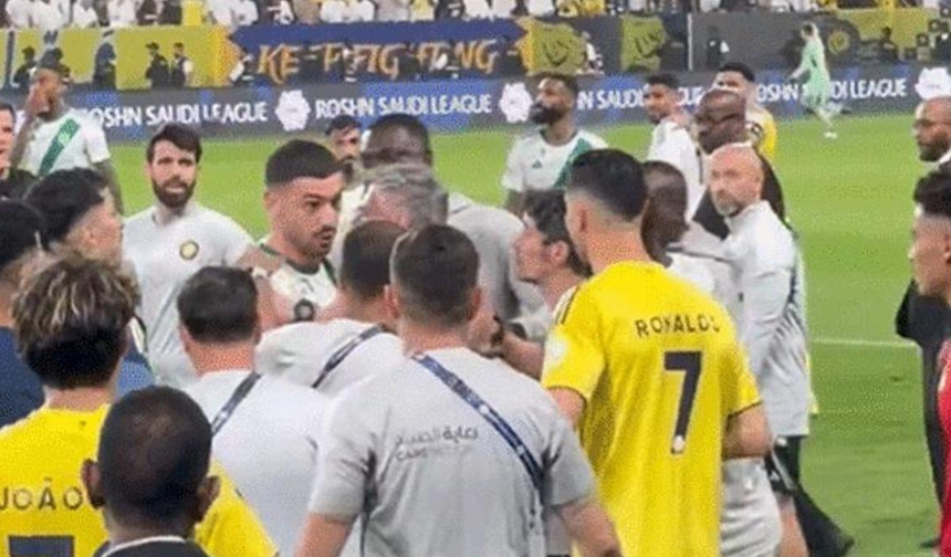 Ronaldo ve Merih'in Gergin Anları
