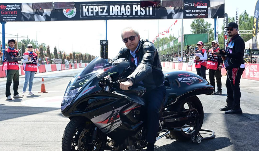 Türkiye Motodrag Şampiyonası Kepez'de Başlıyor