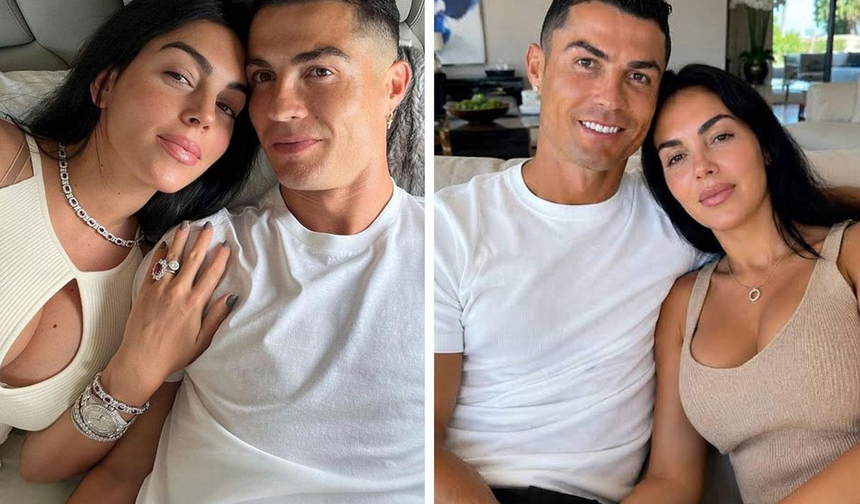 Ronaldo ve Georgina Sessizce Evlendi!