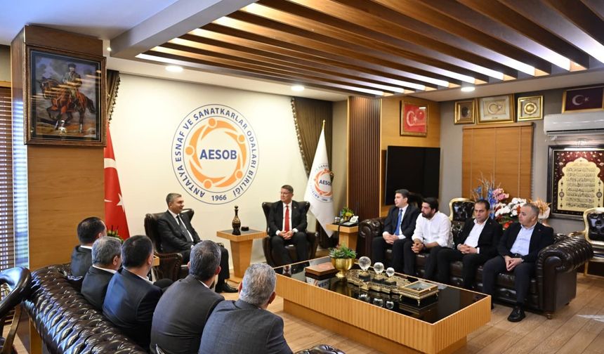Vali Şahin: Esnaflarımız, Toplumsal Hayatımızın Temeli