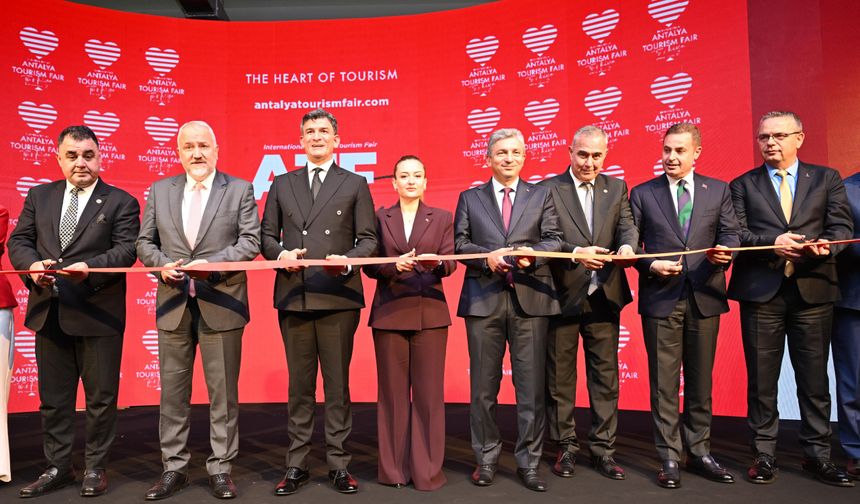 Dev Turizm Fuarı Antalya'da Kapılarını Açtı