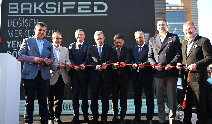 BAKSİFED Yeni Hizmet Binası Antalyada Açıldı